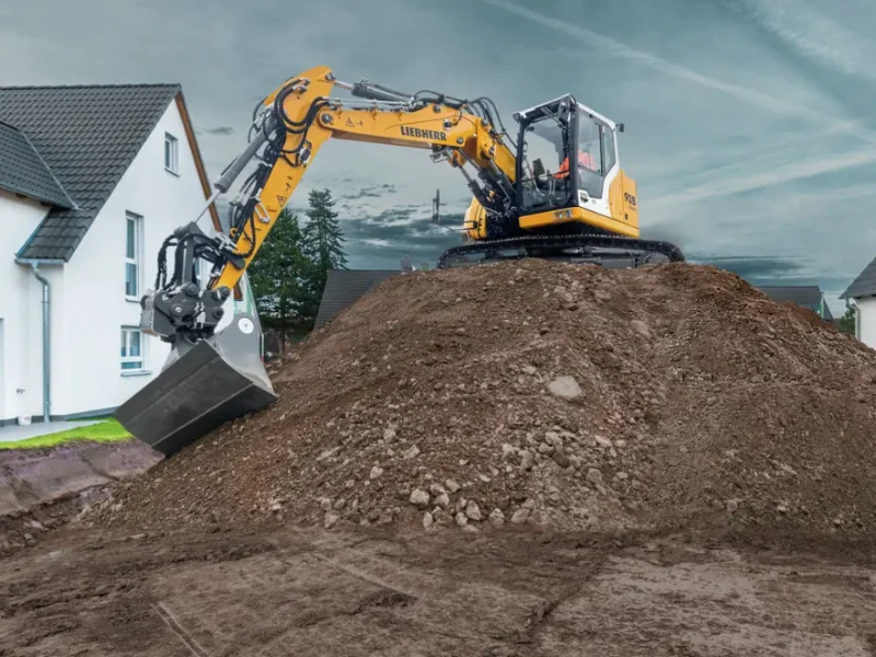 Liebherr R 915 Compact Litronic Paletli Ekskavatör görseli 5
