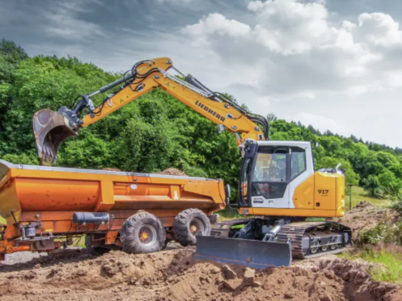 Liebherr R 917 Compact Litronic Paletli Ekskavatör görseli 3