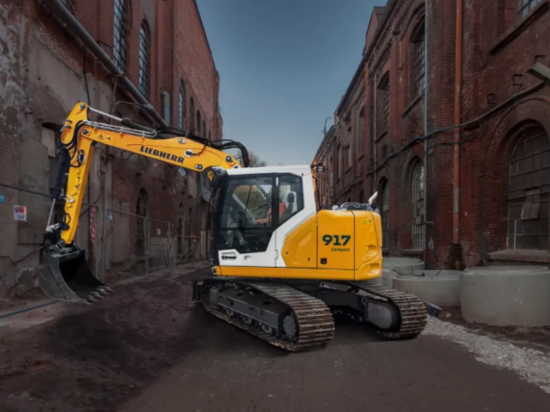 Liebherr R 917 Compact Litronic Paletli Ekskavatör görseli 2