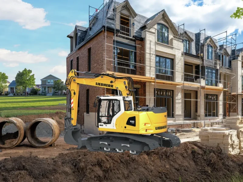 Liebherr R 920 Compact Litronic Paletli Ekskavatör