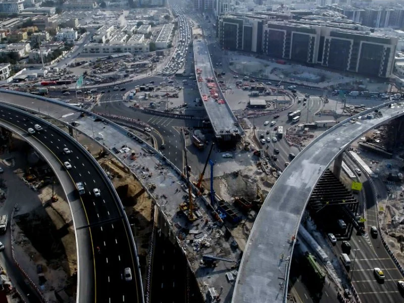 Dubai Dünya Ticaret Merkezi Kavşağı Geliştirme Projesi