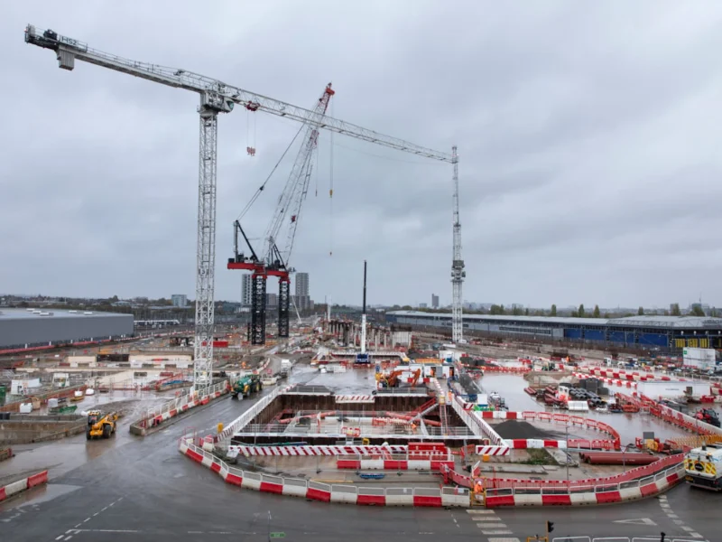 HS2 Old Oak Common İstasyonu Projesi