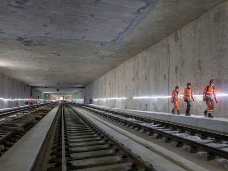 Paris Grand Paris Express Metro Hattı 15 Batı Kesimi Yapımı