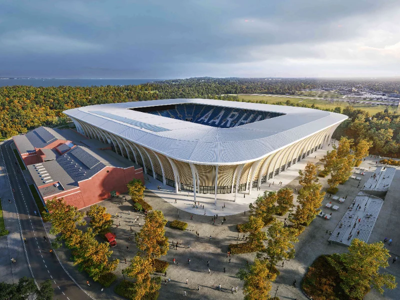 Aarhus Yeni Futbol Stadyumu – Skovens Arena Projesi