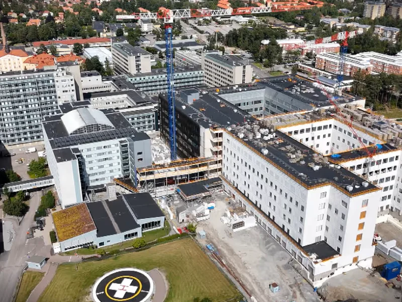 Västerås Yeni Acil Hastanesi Projesi
