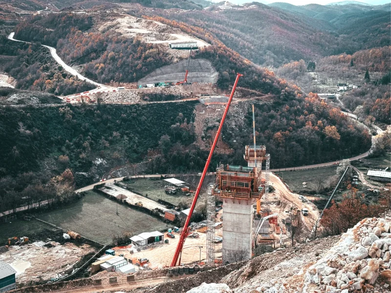 Kuzey Makedonya Koridor 8 ve Koridor 10d Otoyolu Projesi