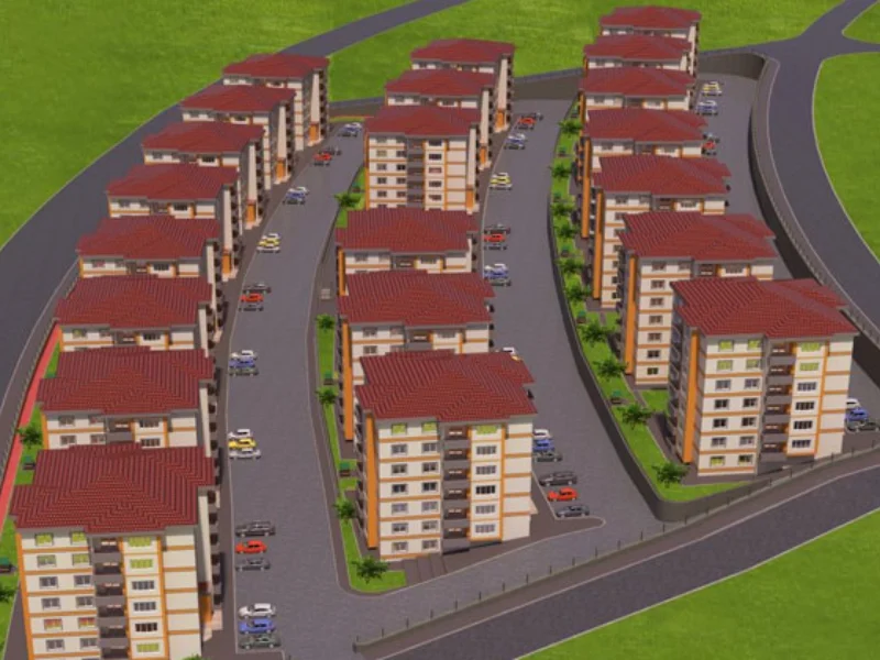 Gaziantep Güneyşehir 3414 Sosyal Konut Projesi
