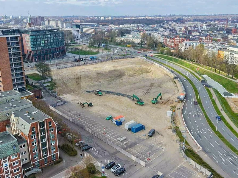 Rostock Yeni Halk Tiyatrosu Genişletilmiş Kaba İnşaat Projesi