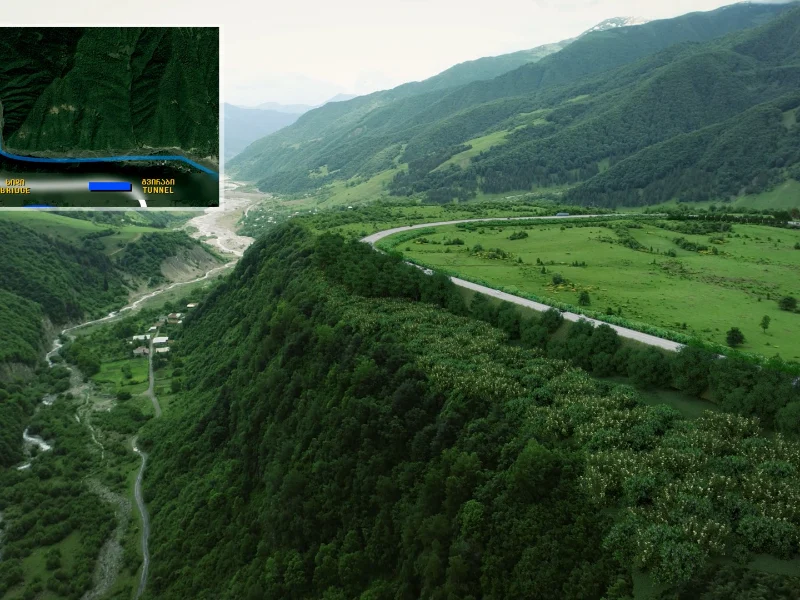 Kvesheti–Kobi Uluslararası Karayolu ve Tünel Projesi