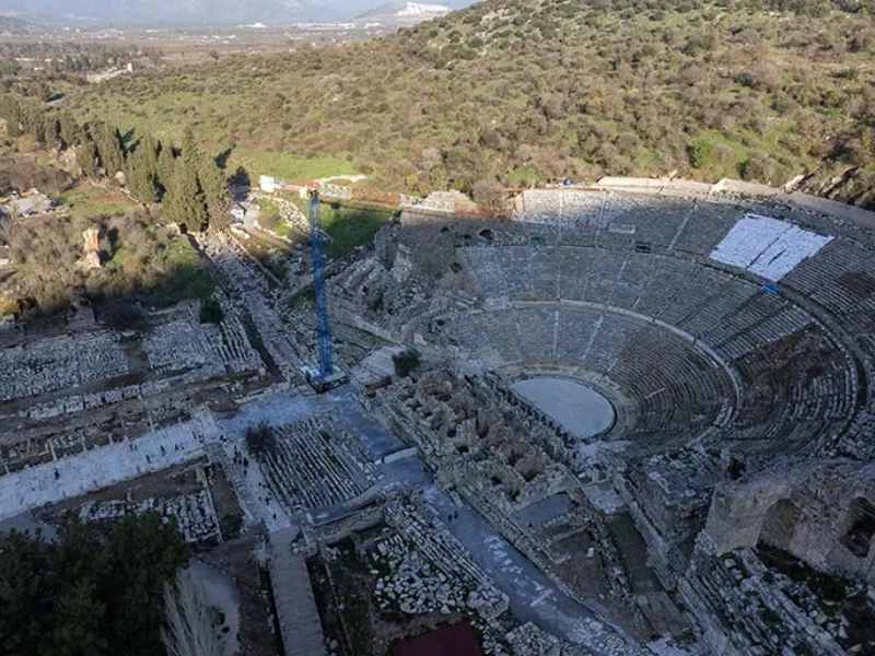 İzmir Efes Antik Kenti Yeni Ziyaretçi Karşılama Merkezi ve Çevre Düzenlenmesi – 2. Etap