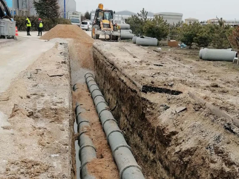 Ankara İli İncek Mahallesi Atıksu ve Yağmursuyu Hatları Yapım Projesi