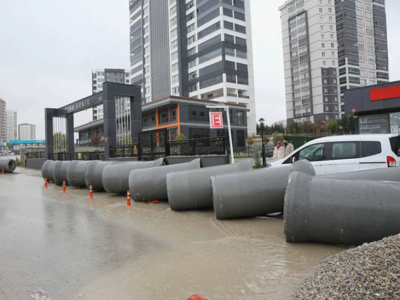 Ankara İli İncek Mahallesi Atıksu ve Yağmursuyu Hatları Yapım Projesi