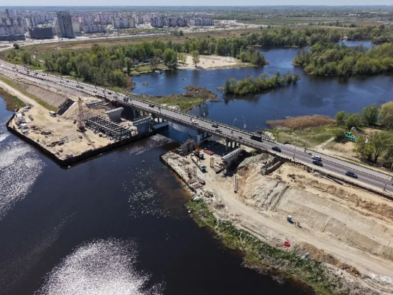 Brest Mukhavets Nehri Şevçenko Bulvarı Köprüsü Rekonstrüksiyon Projesi
