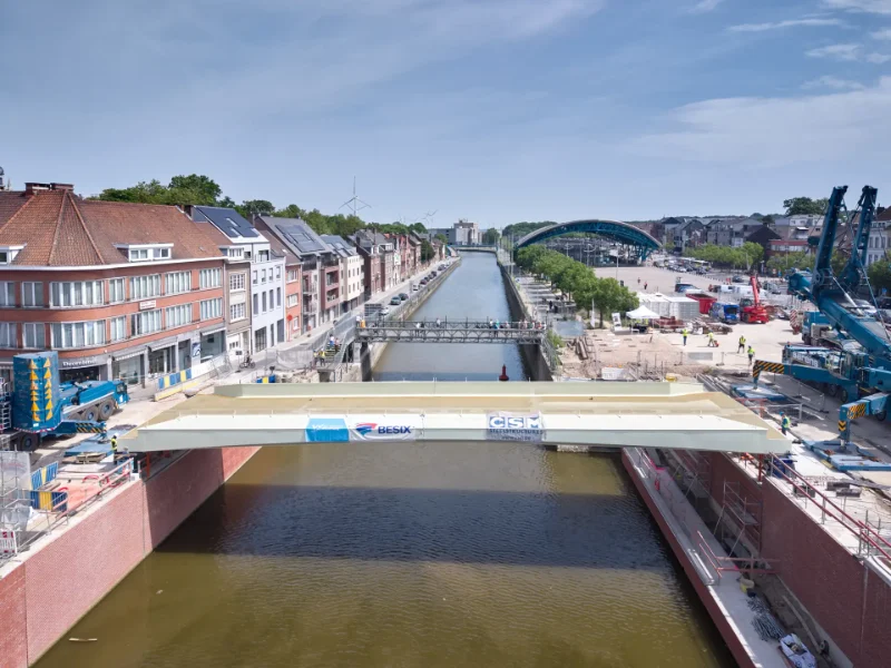 Halle Bospoort Köprüsü Yenileme Projesi